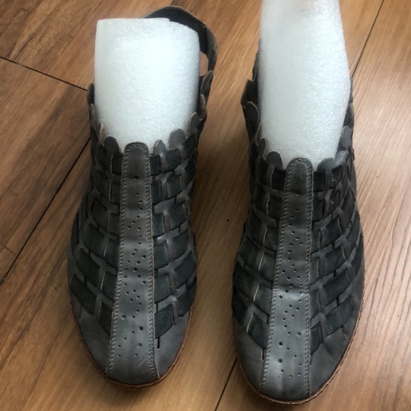 NWOT Rieker Anti-stress Sina 78 Grey Slip On Shoes Genuine Leather! Size 40/US 9 - Picture 7 of 14